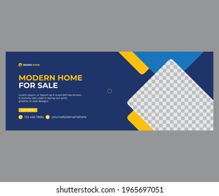Real estate Social media covers post design Corporate Business promotion and Social media cover banner template ads design