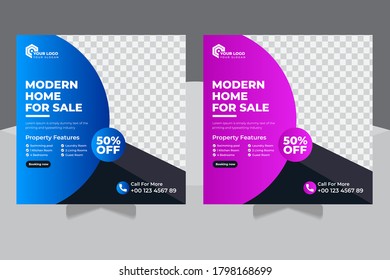 Real estate social media Post Template Social 
