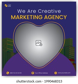 Real Estate Social Media Post Template, Editable Corporate Elegant Home, Social Media Banners, Sale Social Media Promotion