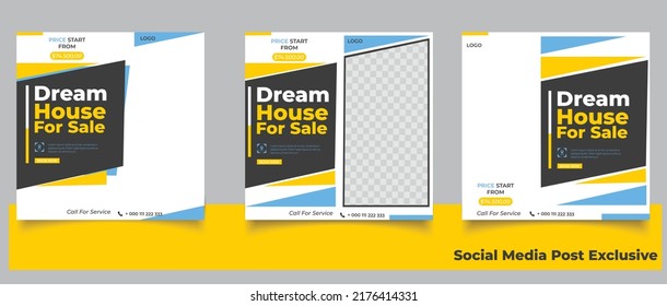 Real Estate Social Media Post Template