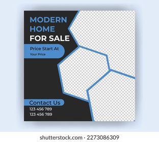 Real Estate Social Media Post Design 