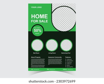 Real Estate Social Media Post Template,Corporate business report cover Professional Brochure. Editable Post Template Social Media Banners.

