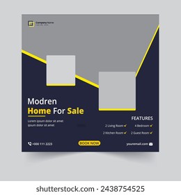 Real Estate Social Media Post Design