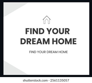 Real Estate Social Media Post Template: Web Banner Design (Size: 336x280)