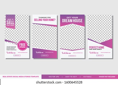 Real Estate Social Media Stories Template