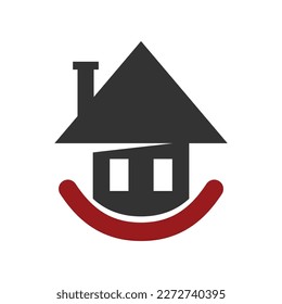 real estate solution logo template Icon Illustration Brand Identity. Isolated and flat illustration. Vector graphic