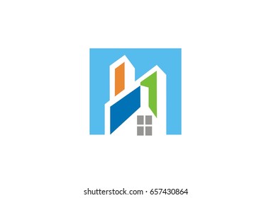 Real Estate Template Logo Vector