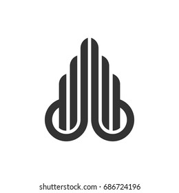 Real Estate Tower Logo Template Illustration Design. Vector EPS 10.