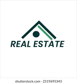 Immobilien, einzigartiges Immobilien-Logo, einfaches Immobilien-Logo, kreativ