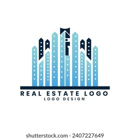Real estate vector concept home house building logo design vector