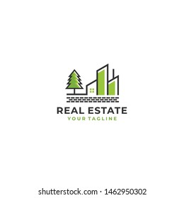 Real estate vector design template