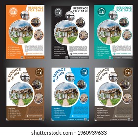 VECTOR VECTOR VECTOR INMOBILIARIO | AD | PLANTILLA DE DISEÑO DE BROCURE