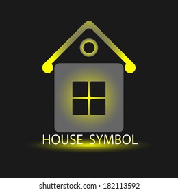 Real Estate Vector. House Symbol.