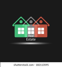Real Estate Vector. House Symbol.