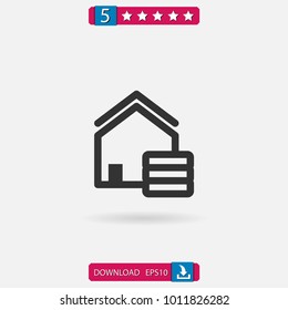 real estate vector icon