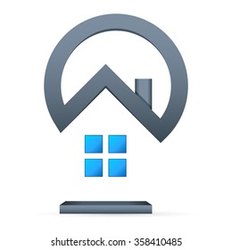 real estate - vector icon