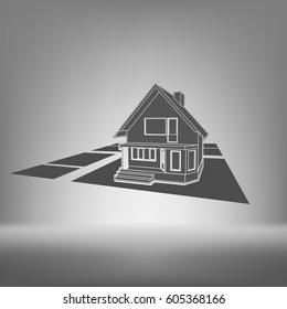 Real estate vector icon