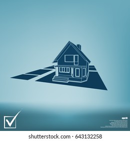 Real estate vector icon