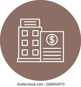 Icono vector inmobiliario. Se puede usar para imprimir, móviles y aplicaciones web.
