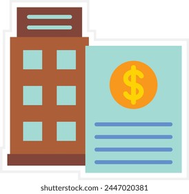 Real Estate vector icon. Can be used for printing, mobile and web applications.