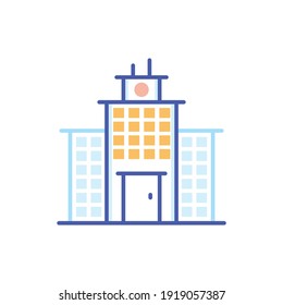 Real Estate vector icon style illustration. EPS 10