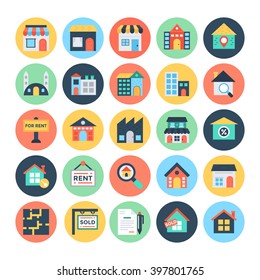 Real Estate Vector Icons 1