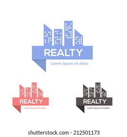 Real Estate Vector Icons, Logos, Sign, Symbol Template 