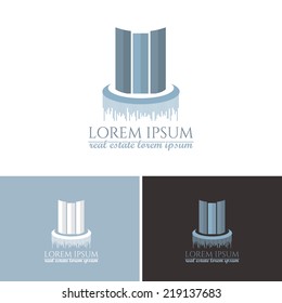 Real Estate Vector Icons, Logos, Sign, Symbol Template 