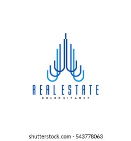 Real Estate Vector Icons, Logos, Sign, Symbol Template