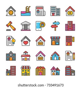 Real Estate Vector Icons Set 5