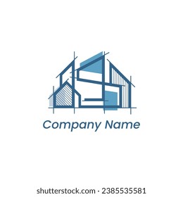 Real Estate Vector Illustration Logo