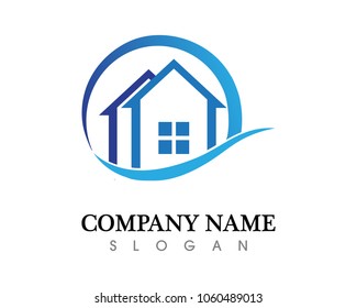 Real estate vector logo 