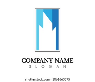 Real estate vector logo 
