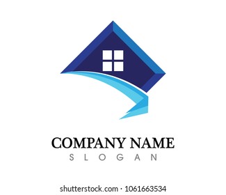 Real estate vector logo 