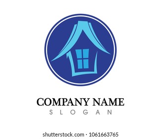 Real estate vector logo 
