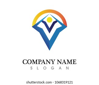Real estate vector logo 