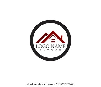 Real estate vector logo 
