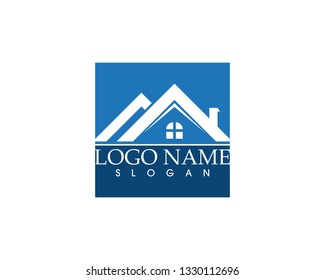 Real estate vector logo 
