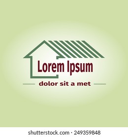 Real estate vector logo