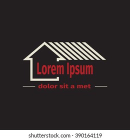 Real estate vector logo