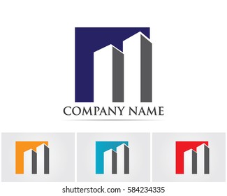 Real estate vector logo 