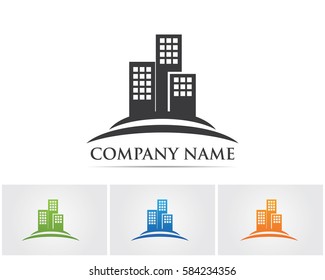 Real estate vector logo 