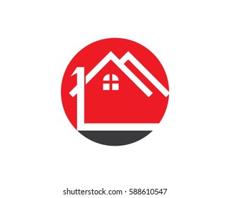Real estate vector logo 