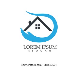 Real estate vector logo 