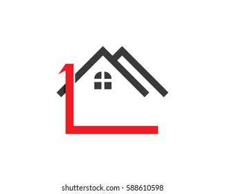 Real estate vector logo 