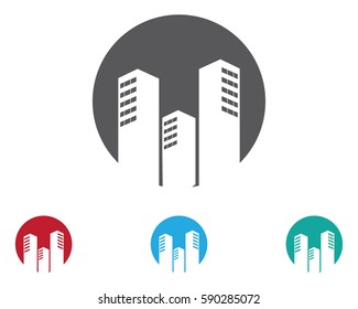 Real estate vector logo 
