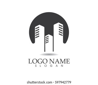 Real estate vector logo 