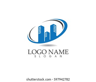 Real estate vector logo 