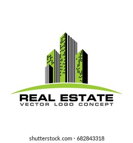 Real Estate, Vector  Logo  Concept