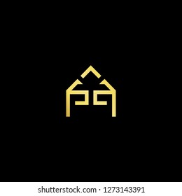 Real Estate vector logo design template. Outstanding house abstract concept icon.